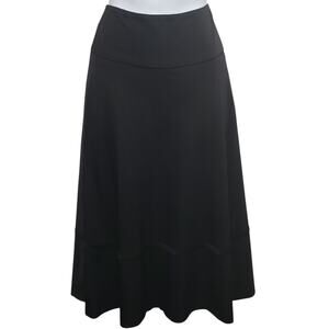 Rafaella Black A-line Skirt Size 8 Fall Fashion Autumn Officewear NWT